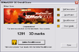 3DMark2001 SE on U101
